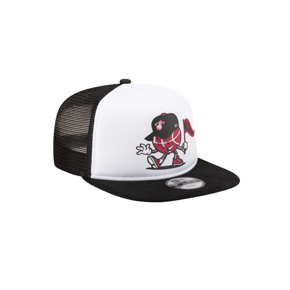 New Era Miami HEAT Fan Youth Snapback Youth Hat New Era   