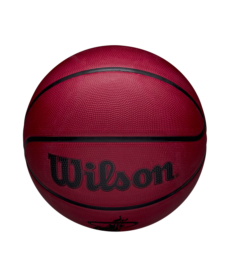 Wilson Miami HEAT Solid Red Basketball Novelties Wilson   