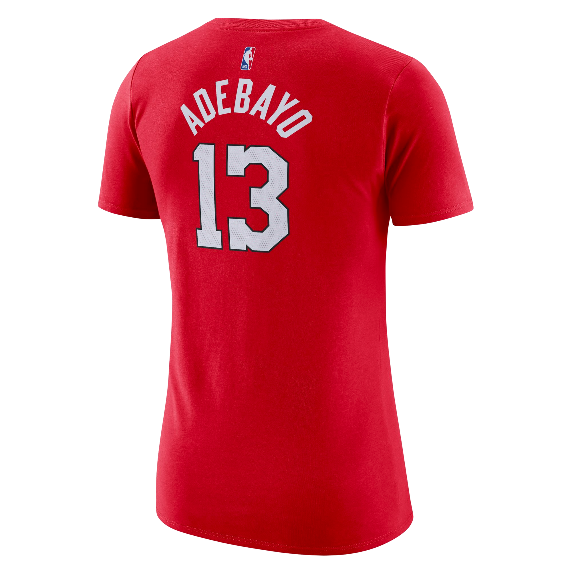 Bam Adebayo Nike HEAT Culture: Blood Red Name & Number Women's Tee Women's Tee Nike   