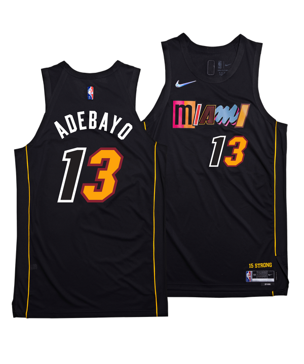 Bam Adebayo Nike Miami HEAT Mashup Swingman Jersey - Player's Choice Men's Jersey Nike   