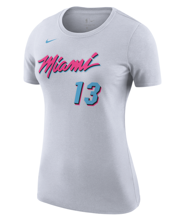 Bam Adebayo Nike Original Vice Name & Number Women's Tee Women's Tee Nike