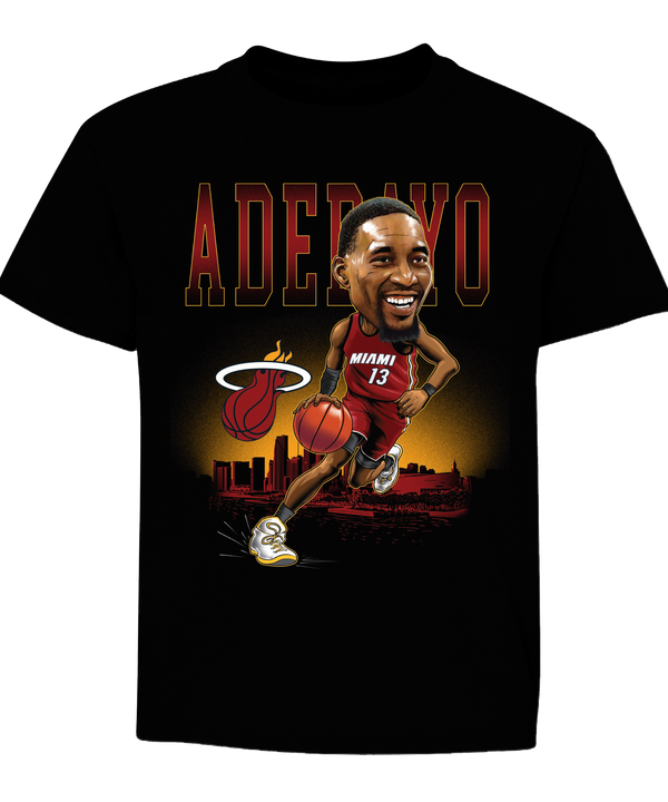 Bam Adebayo Miami HEAT City View Tee Men's Tee Item Of The Game   