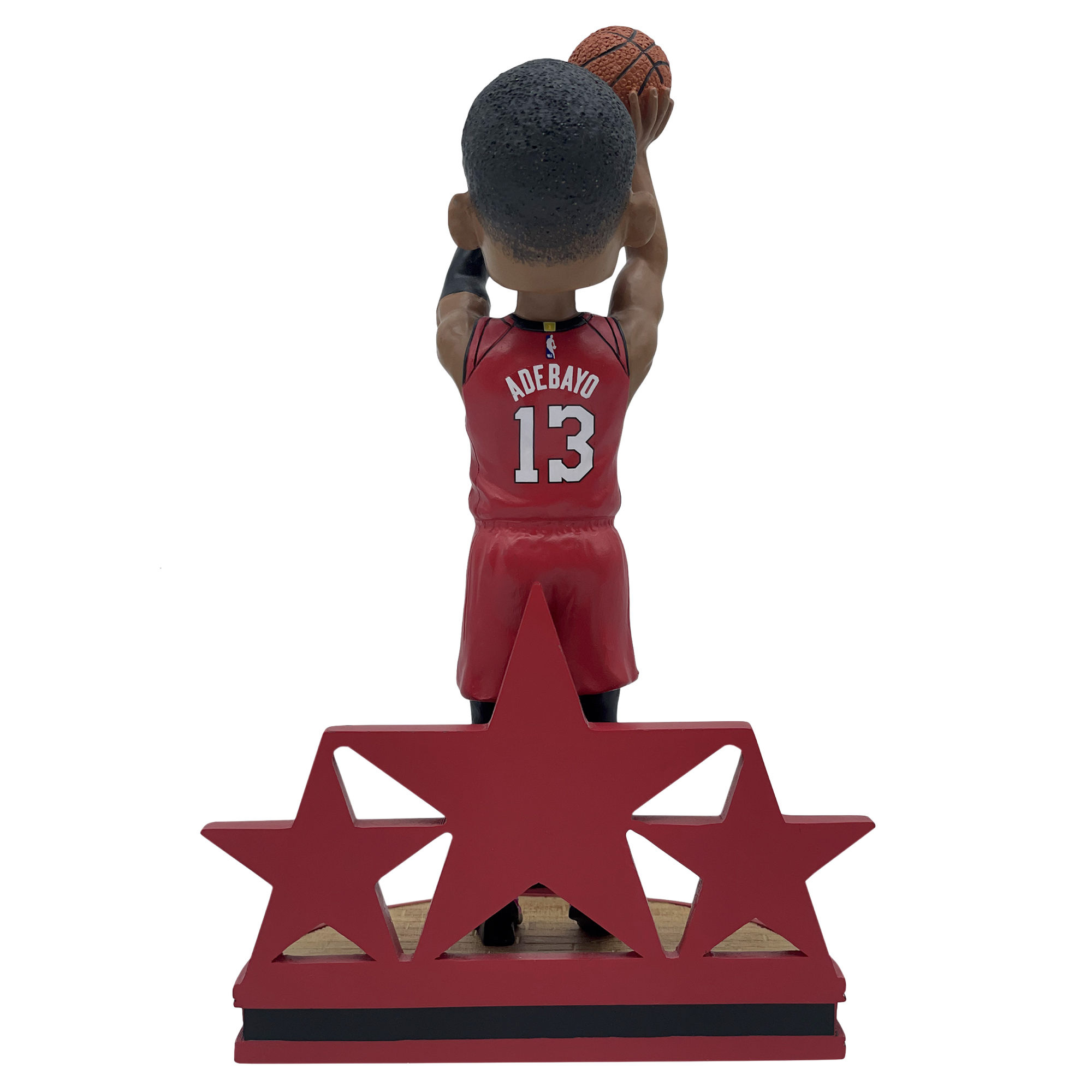 Bam Adebayo HEAT Culture: Blood Red Bobblehead Novelties Forever Collectibles   