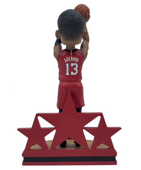 Bam Adebayo HEAT Culture: Blood Red Bobblehead Novelties Forever Collectibles   