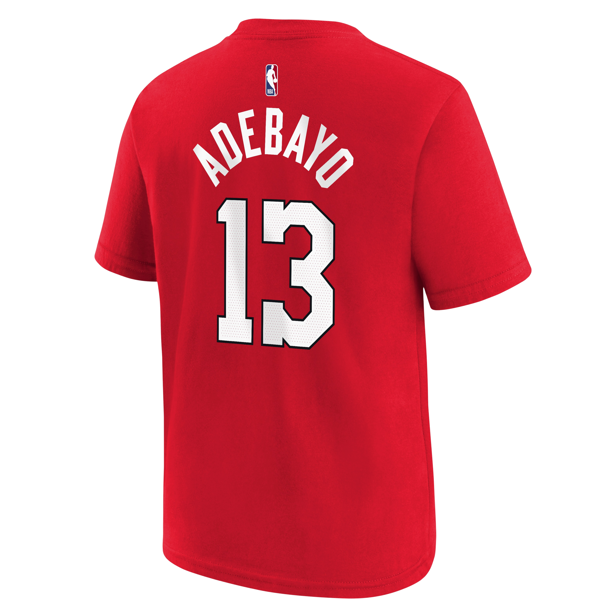 Bam Adebayo Nike HEAT Culture: Blood Red Name & Number Kids Tee Kids Tee Nike