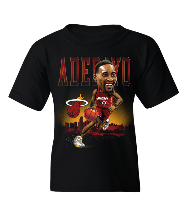 Bam Adebayo Miami HEAT City View Youth Tee Youth Tee Item Of The Game   