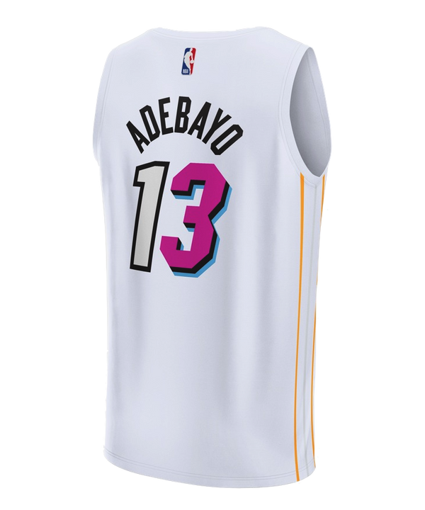 Bam Adebayo Miami Mashup Vol. 2 Replica Jersey Men's Jersey Fanatics   