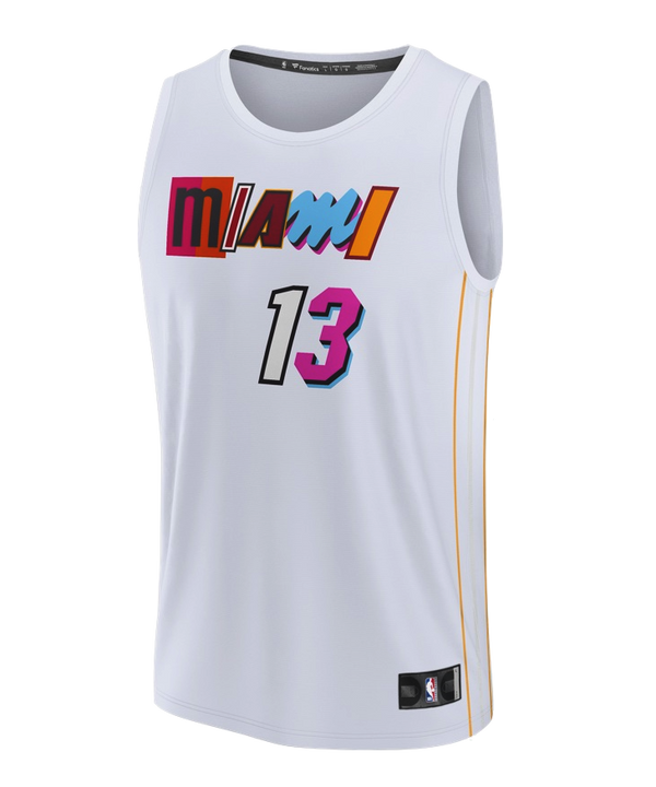 Bam Adebayo Miami Mashup Vol. 2 Replica Jersey Men's Jersey Fanatics   