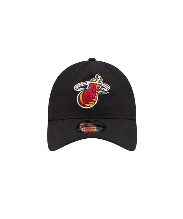 Britto x HEAT Logo Black Dad Hat Unisex Caps Britto   