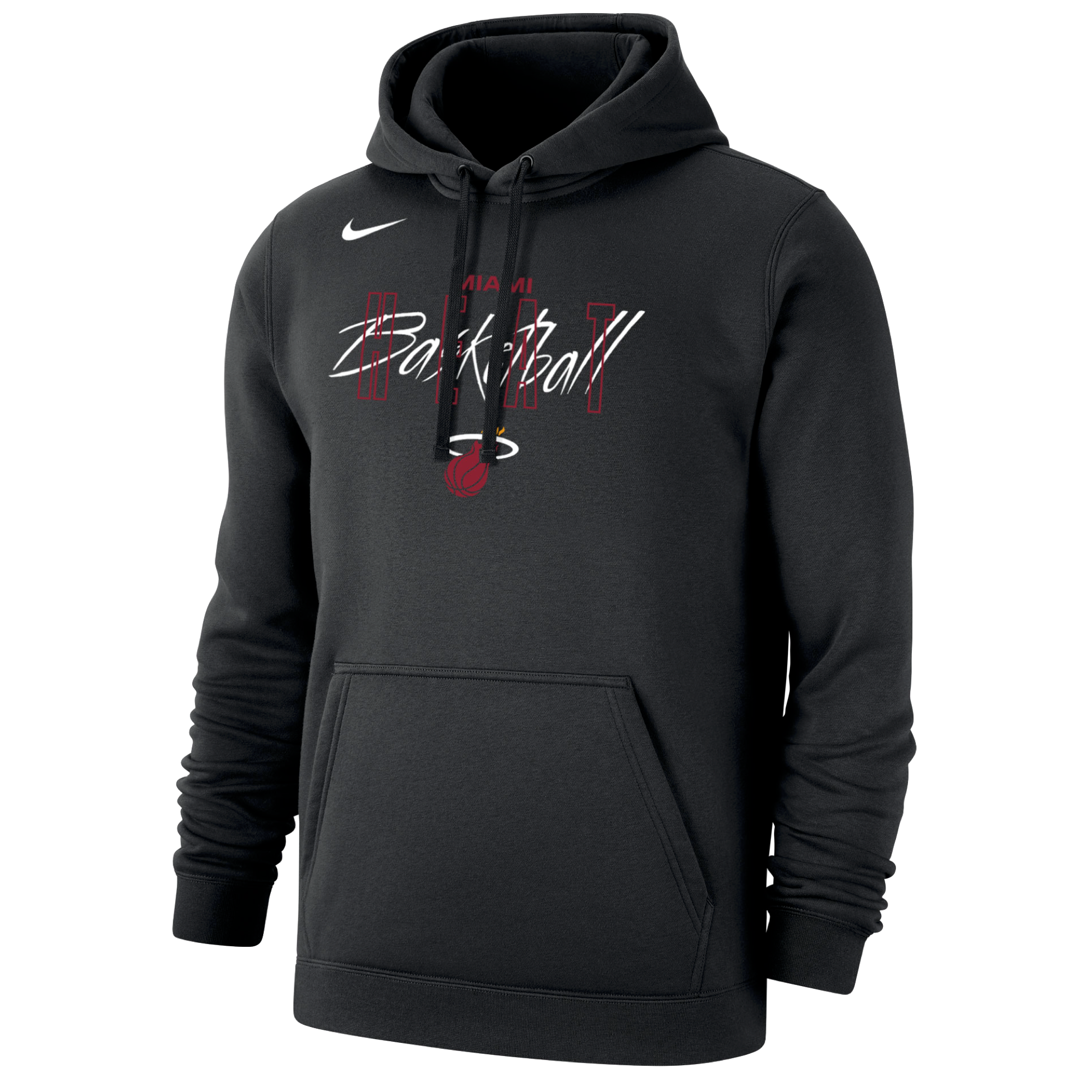 Nike Miami HEAT Club Pullover Hoodie Men's Hoodie Nike   