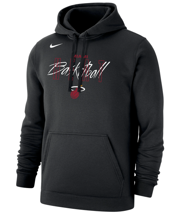 Nike Miami HEAT Club Pullover Hoodie Men's Hoodie Nike   