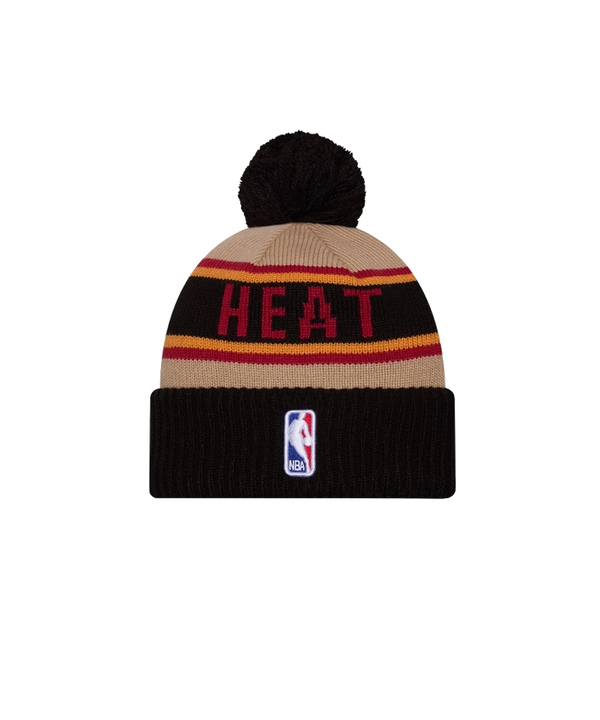 New Era Miami HEAT 2024 Draft Knit Unisex Caps New Era   