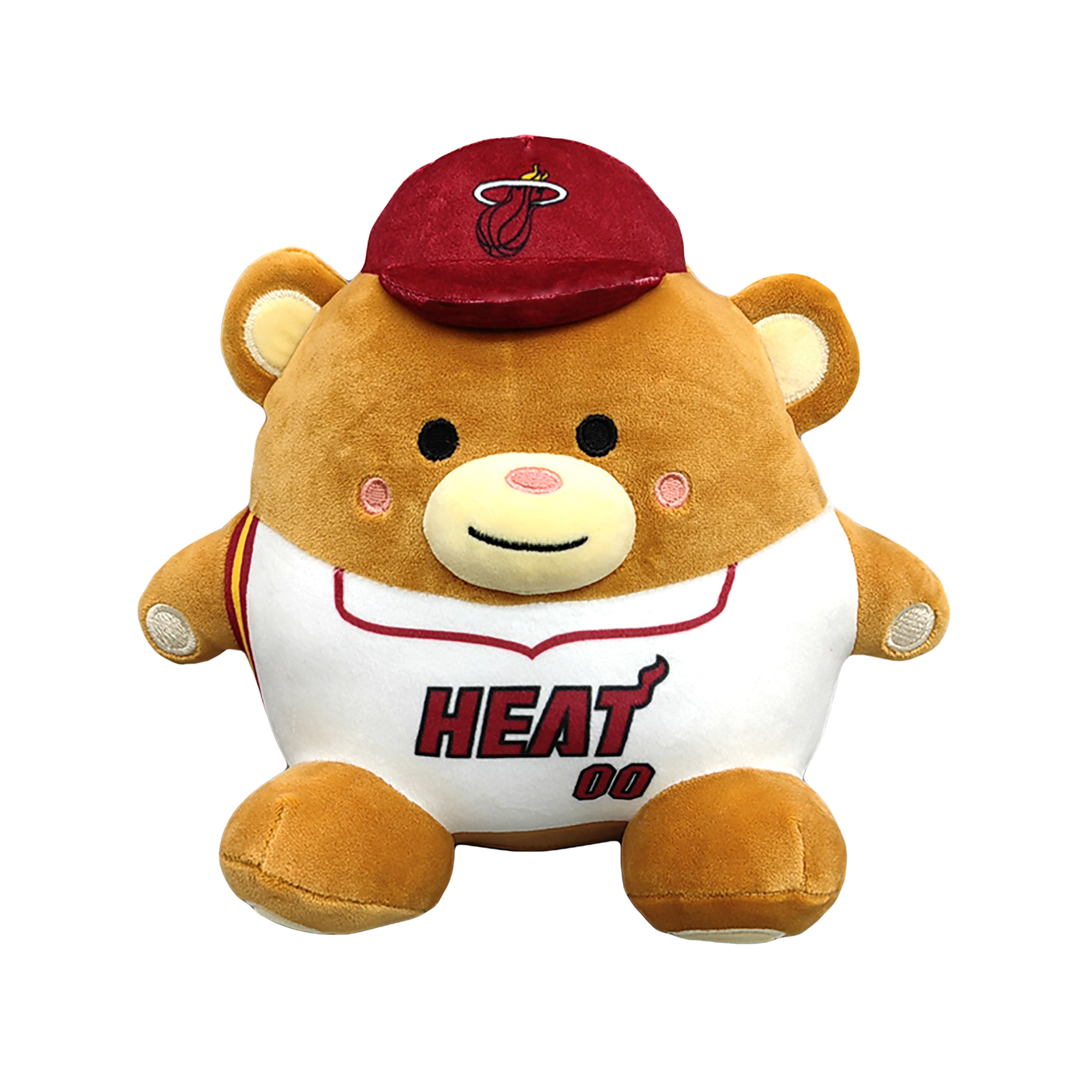 Miami HEAT Squishy Seated Bear Novelties Forever Collectibles   