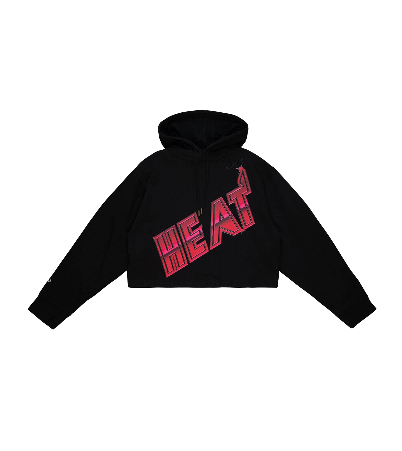 Mitchell and Ness Miami HEAT Big Face Crop Women's Hoodie Women's Hoodie Mitchell & Ness   