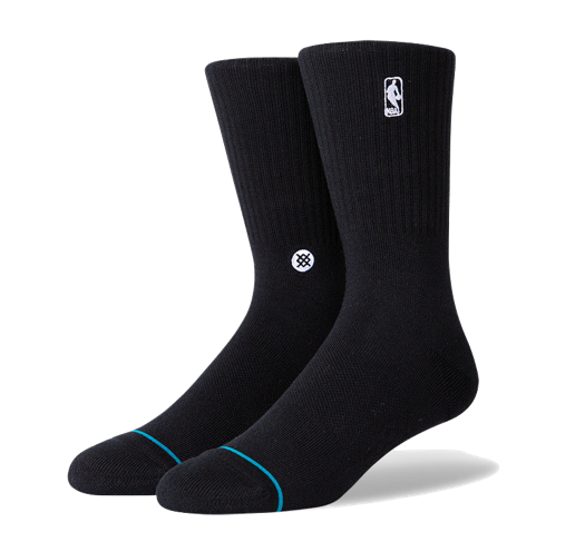 Stance NBA Logoman Black Socks MENSFOOTWEAR STANCE    - featured image