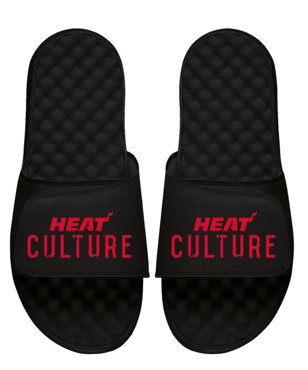 Islide HEAT Culture: Blood Red Black Sandals Men's Footwear ISlide   