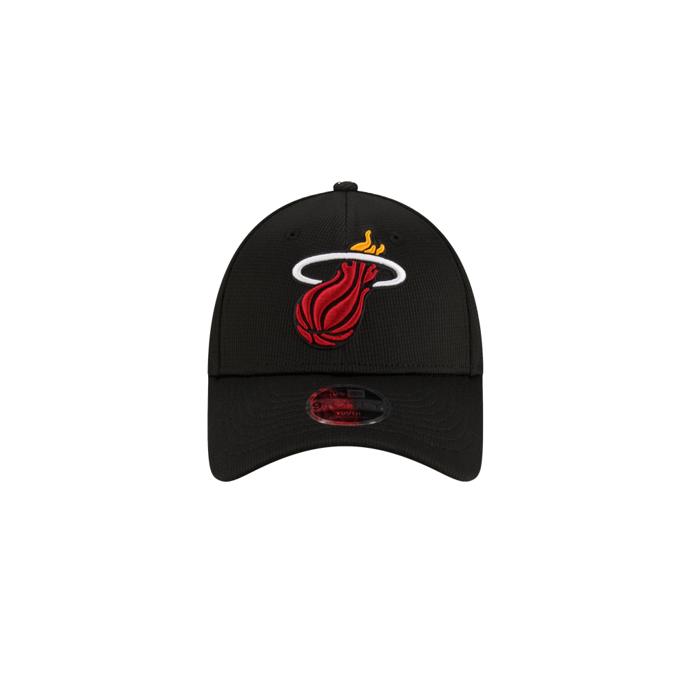 New Era Miami HEAT Pivot Stretch Logo Youth Snapback Youth Hat New Era   