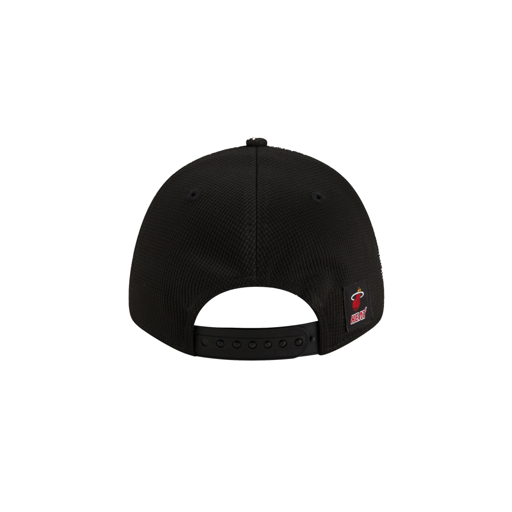 New Era Miami HEAT Pivot Stretch Logo Youth Snapback Youth Hat New Era   