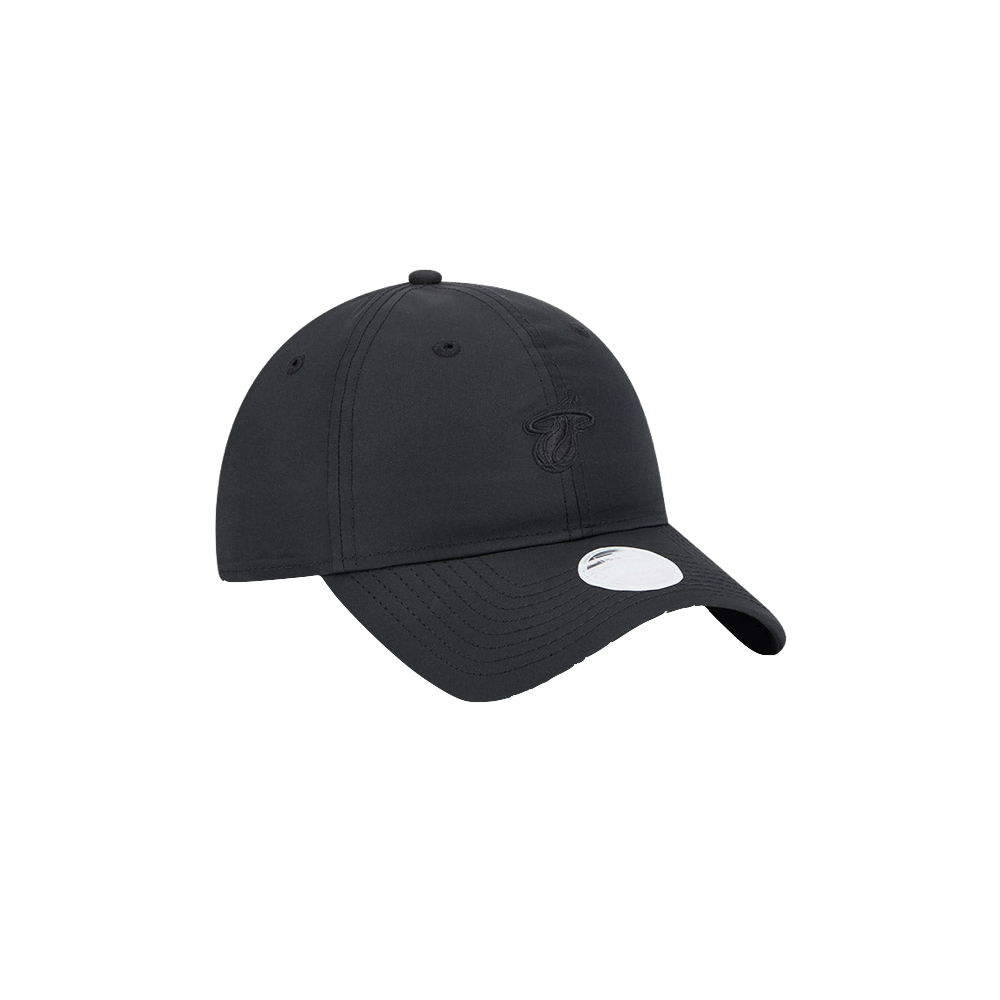 New Era Miami HEAT Black Functional Hole Women's Hat WOMENSCAPS NEW ERA   