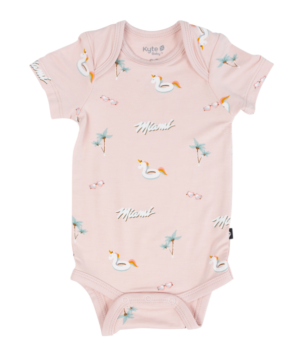 Court Culture x Kyte Baby Beach Blush Bodysuit Kids/Infants Kyte Baby   