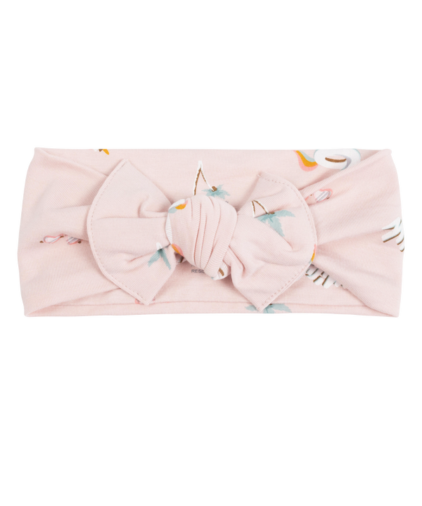 Court Culture x Kyte Baby Beach Blush Bow Kids/Infants Kyte Baby   