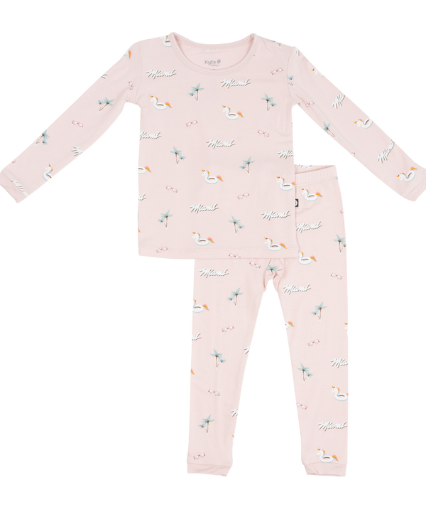 Court Culture x Kyte Baby Beach Blush Toddler PJ Set Toddlers KYTE BABY   