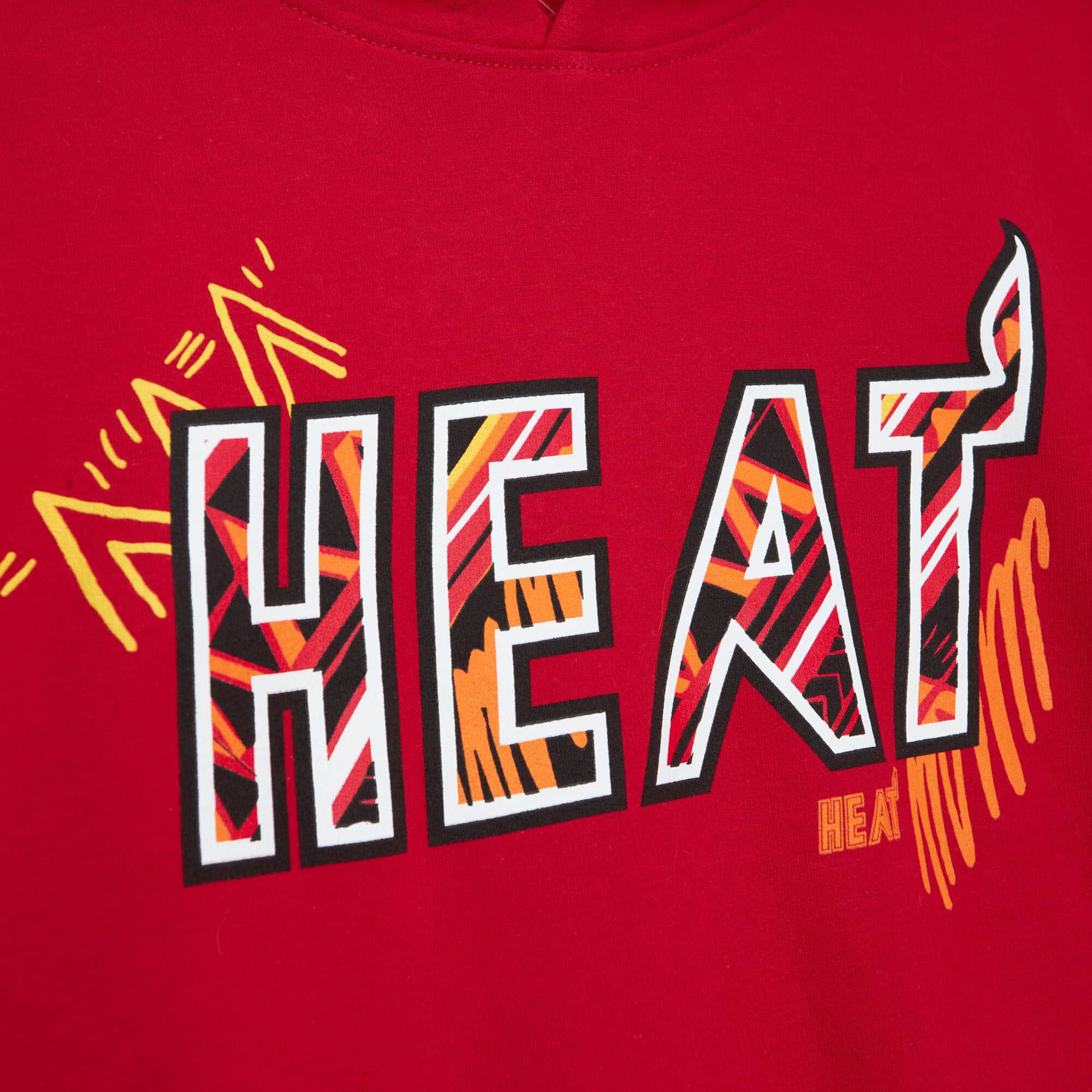 Mitchell & Ness Miami HEAT Game Day Pattern Hoodie Men's Hoodie Mitchell & Ness   