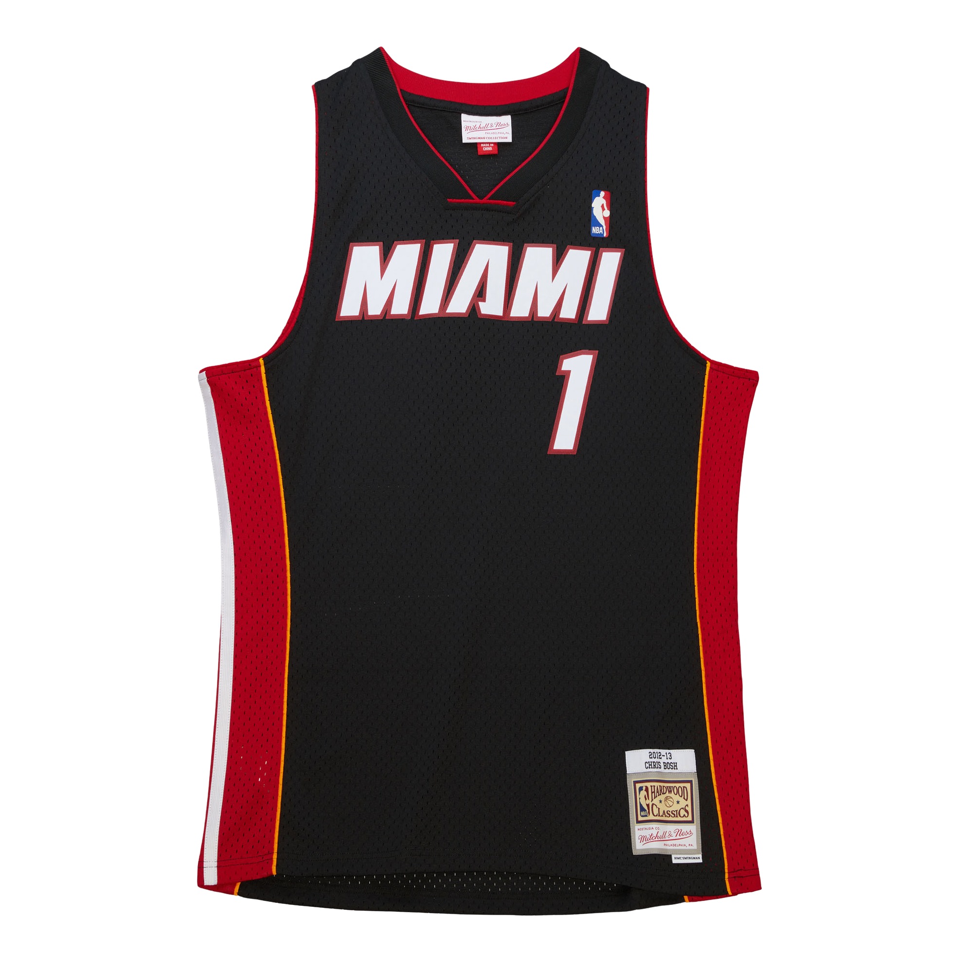 Chris Bosh Mitchell & Ness Miami HEAT 2012-13 Swingman Jersey Men's Jersey Mitchell & Ness   