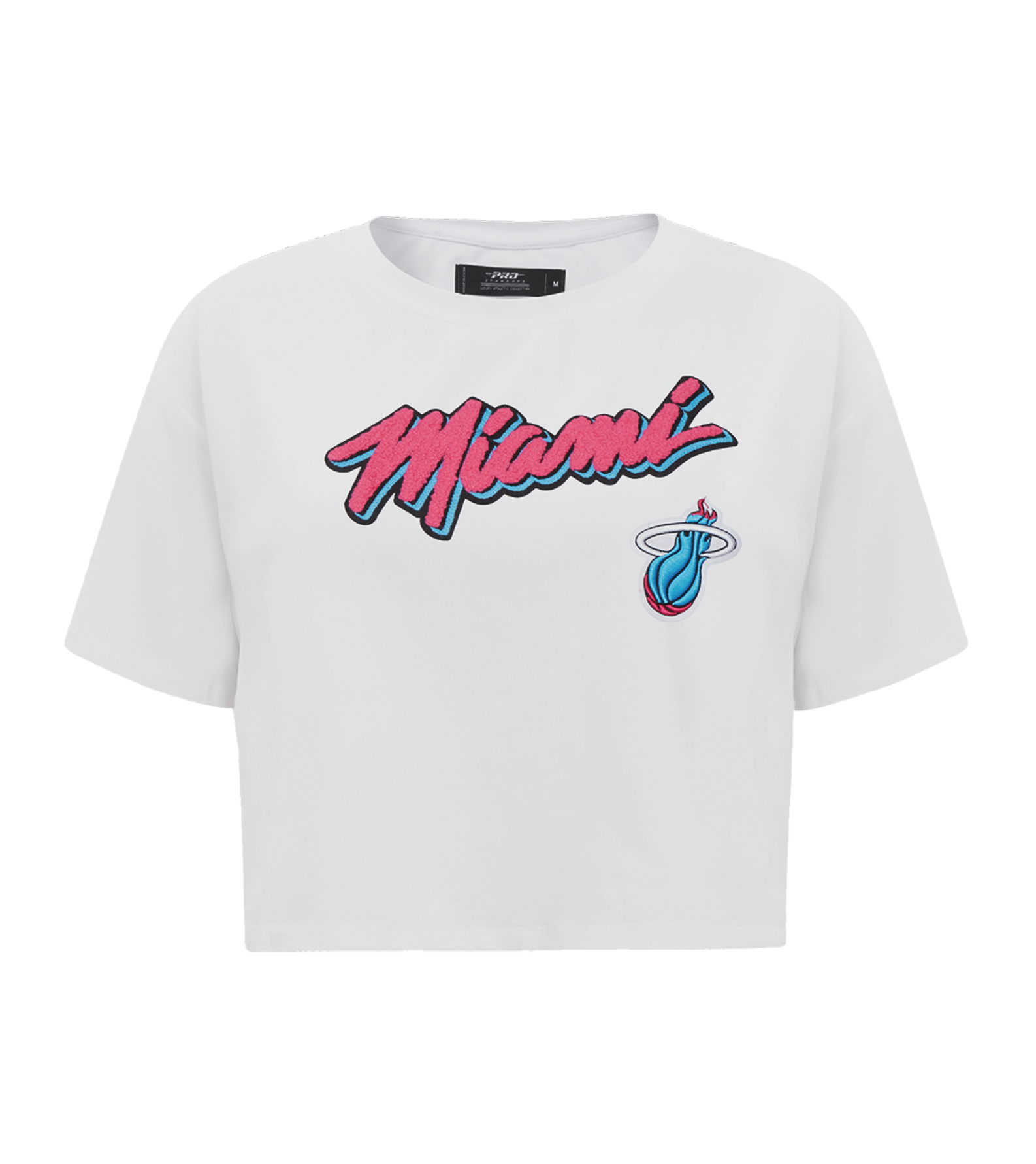 Pro Standard Miami HEAT Original Vice Girls Boxy Crop Tee Girls Tee Pro Standard