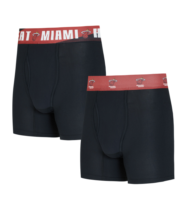 Concepts Sport Miami HEAT Boxer Brief 2-Pack Men's Shorts Concepts Sports