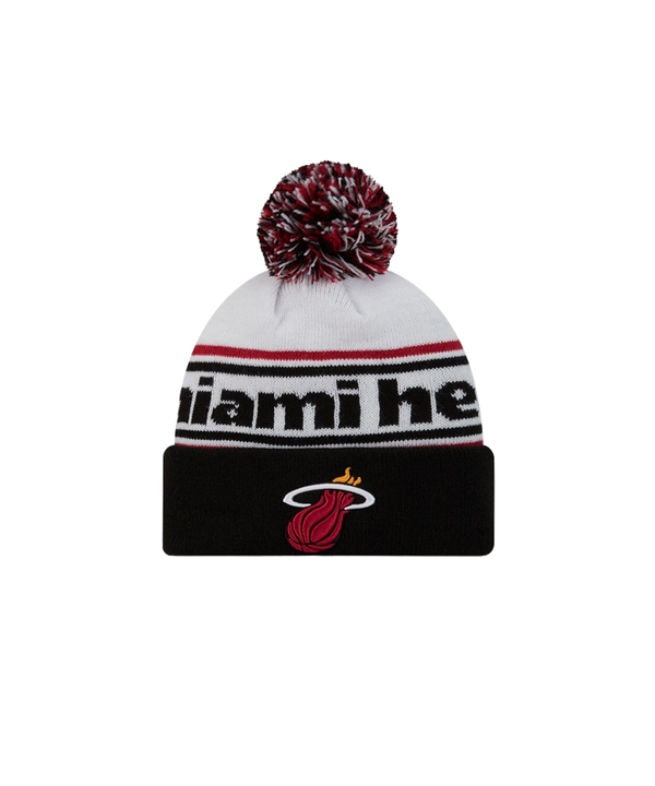 New Era Miami HEAT Branded Knit Unisex Caps New Era   