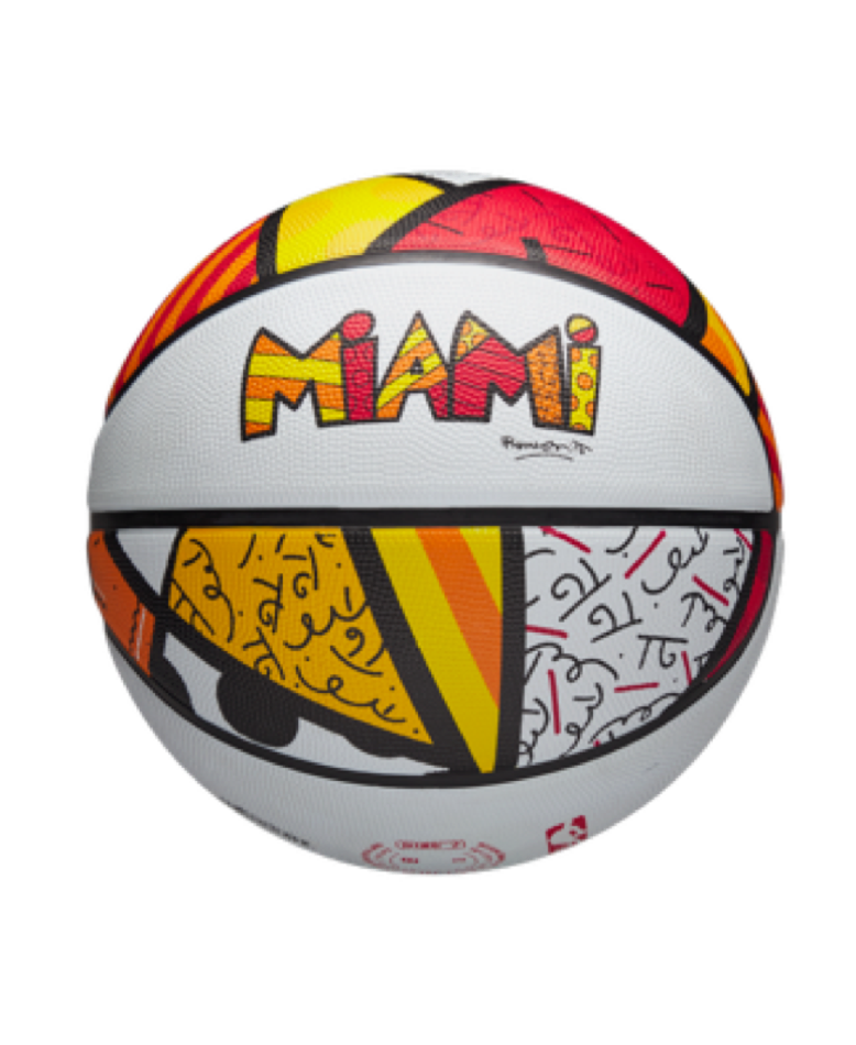 Britto x HEAT Wilson Basketball Novelties Britto   