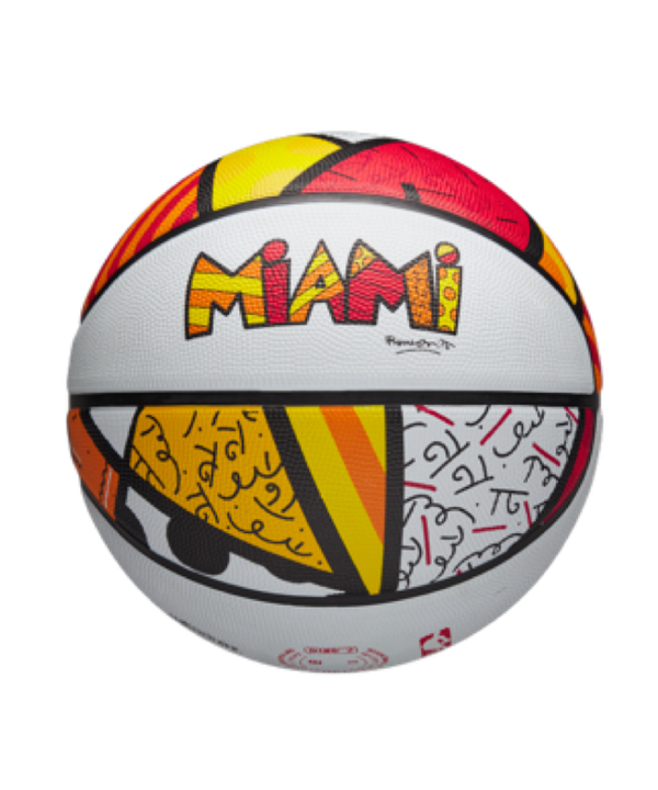 Britto x HEAT Wilson Basketball Novelties Britto   