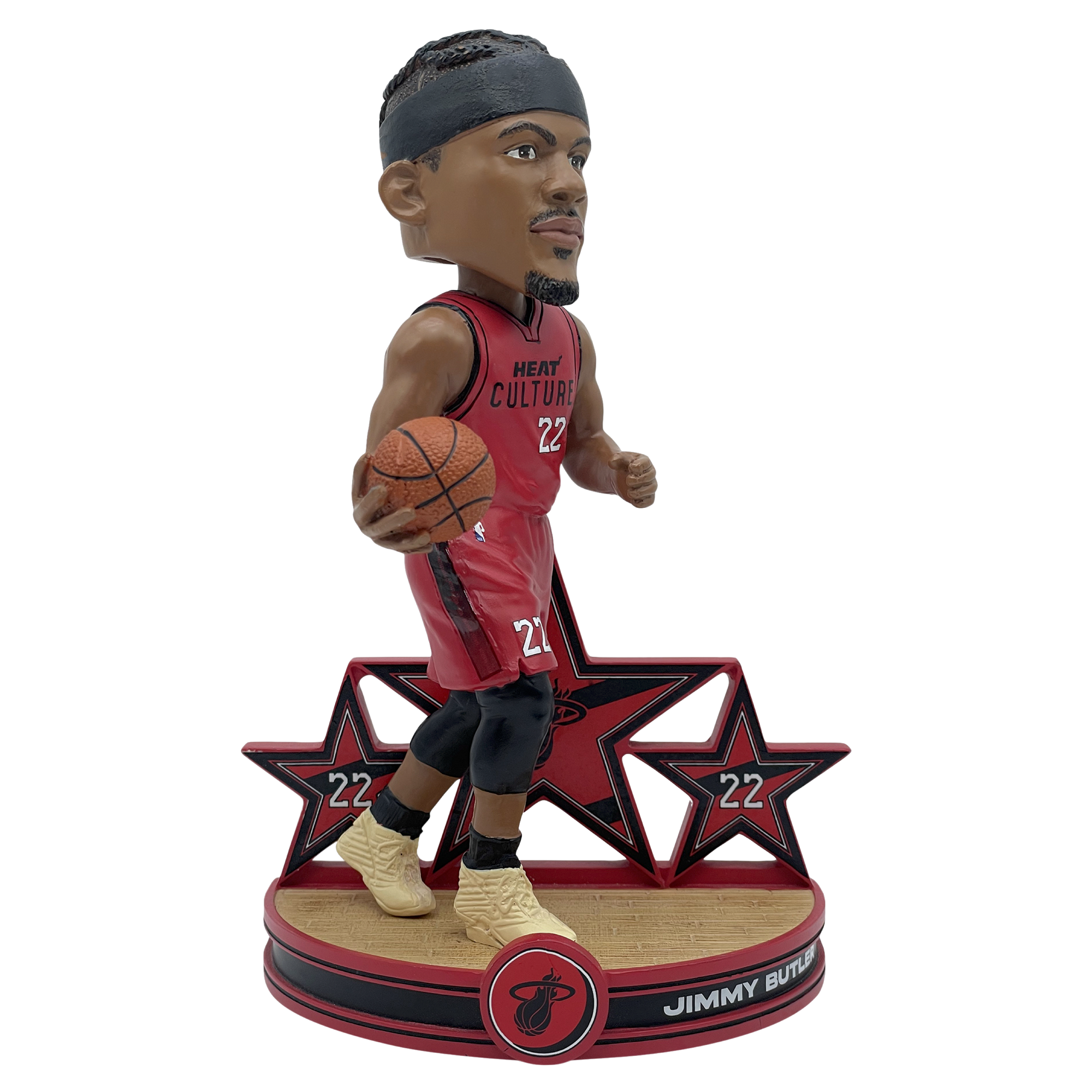 Jimmy Butler HEAT Culture: Blood Red Bobblehead Novelties Forever Collectibles   