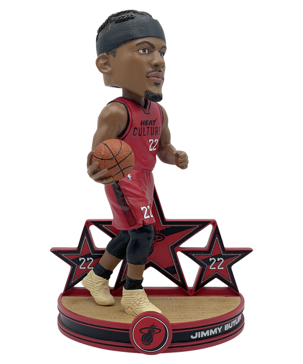 Jimmy Butler HEAT Culture: Blood Red Bobblehead Novelties Forever Collectibles   