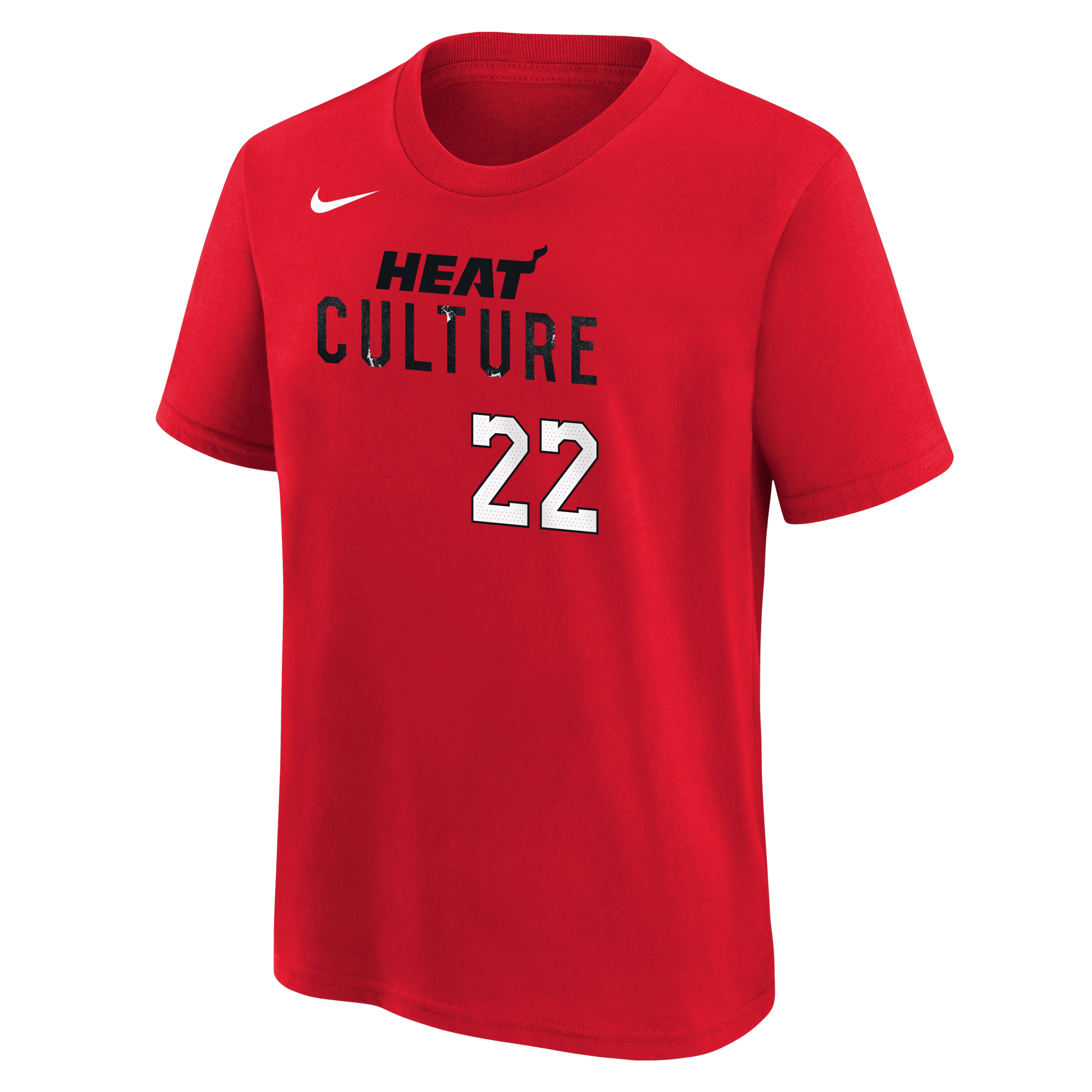 Jimmy Butler Nike HEAT Culture: Blood Red Name & Number Youth Tee Youth Tee Nike