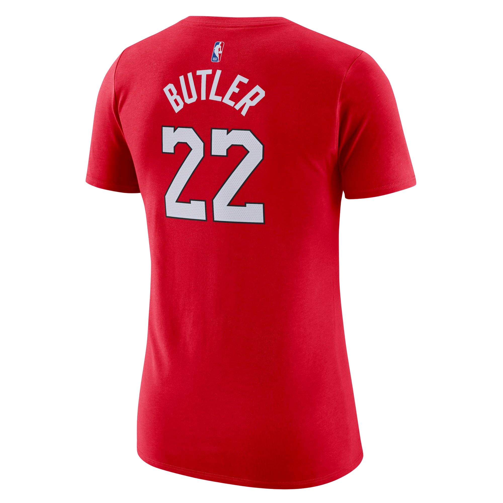 Jimmy Butler Nike HEAT Culture: Blood Red Name & Number Women's Tee Women's Tee Nike   