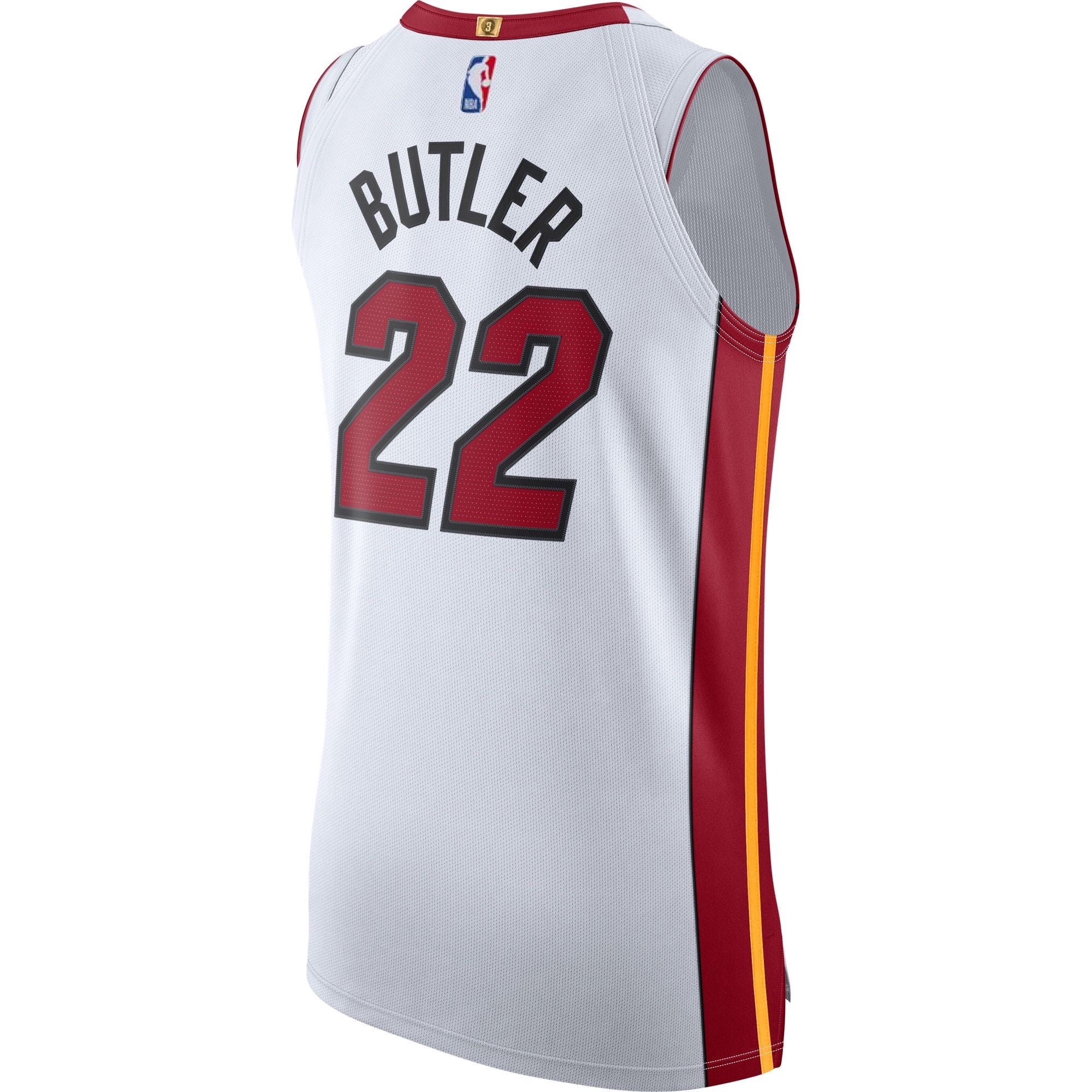 Jimmy Butler Nike Miami HEAT Association White Authentic Jersey MENS JERSEYS NIKE   