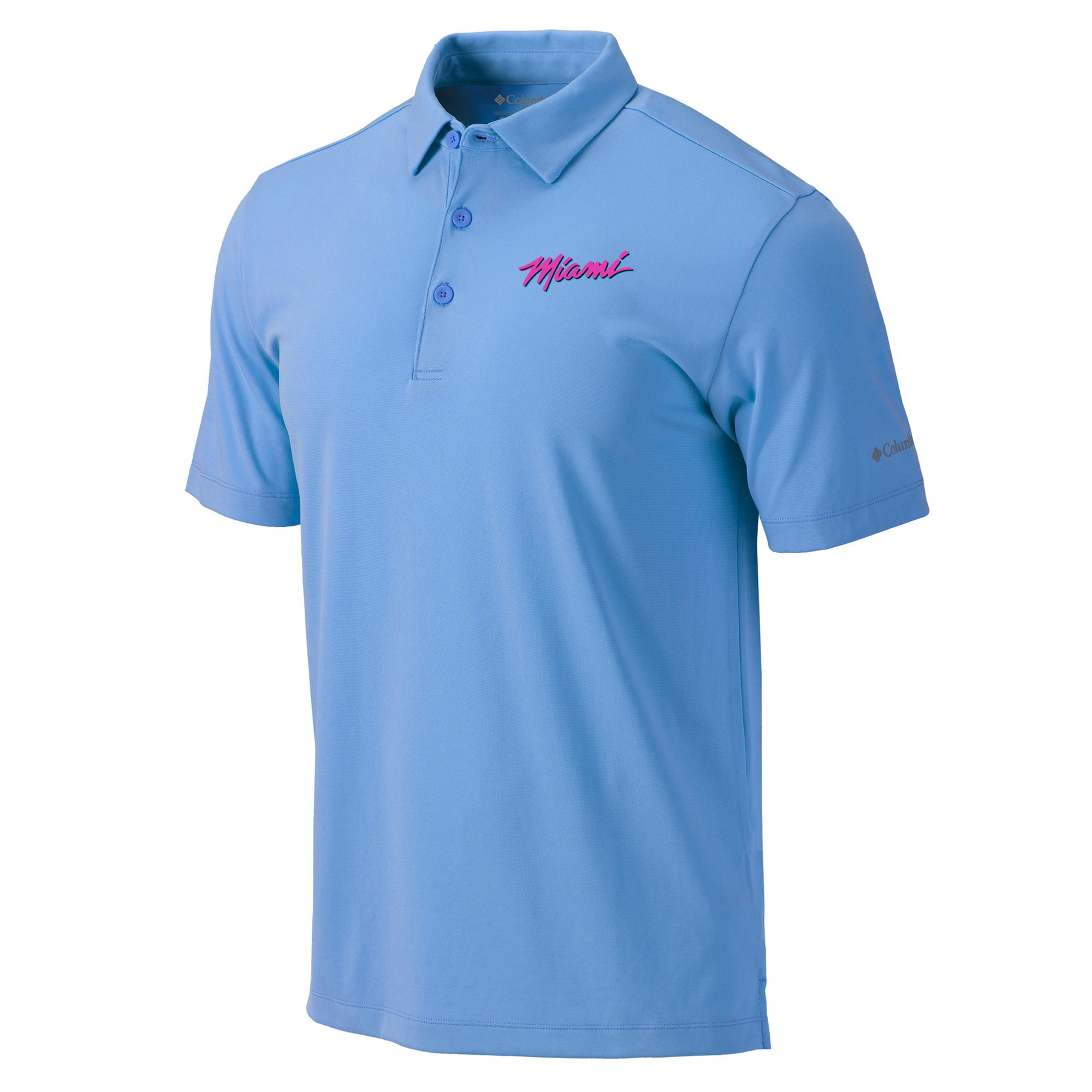 Columbia Miami HEAT Original Vice Drive Polo Men's Polo Columbia Outdoor