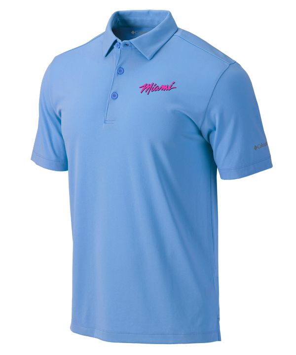 Columbia Miami HEAT Original Vice Drive Polo Men's Polo Columbia Outdoor