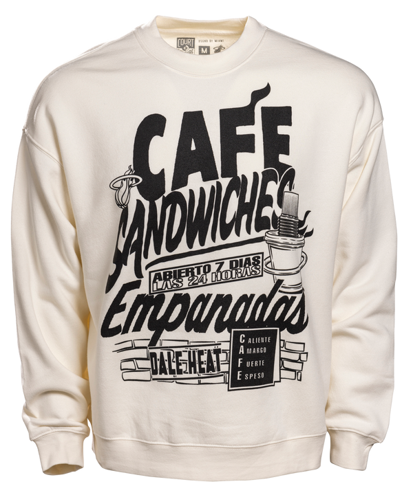 Court Culture Cafe HEAT Unisex Crewneck MENSOUTERWEAR COURT CULTURE   