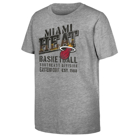 Miami HEAT Basketball Camo Youth Tee