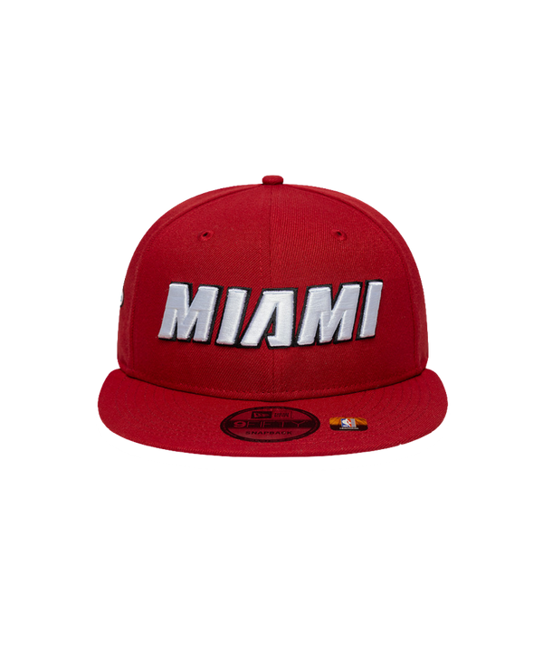 New Era Miami HEAT Statement Snapback Unisex Caps New Era   