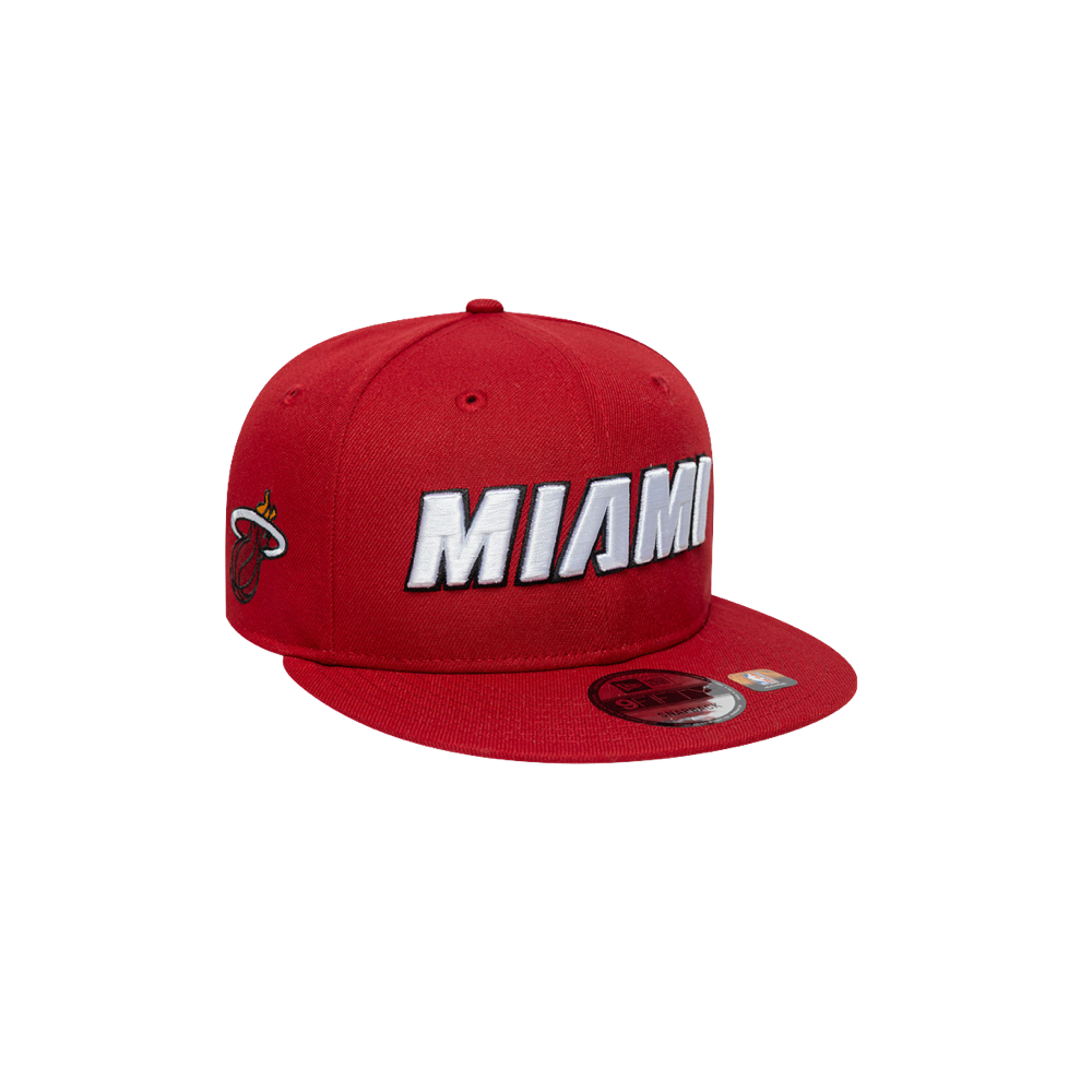 New Era Miami HEAT Statement Snapback Unisex Caps New Era   