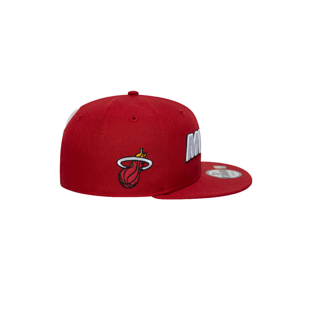 New Era Miami HEAT Statement Snapback Unisex Caps New Era   