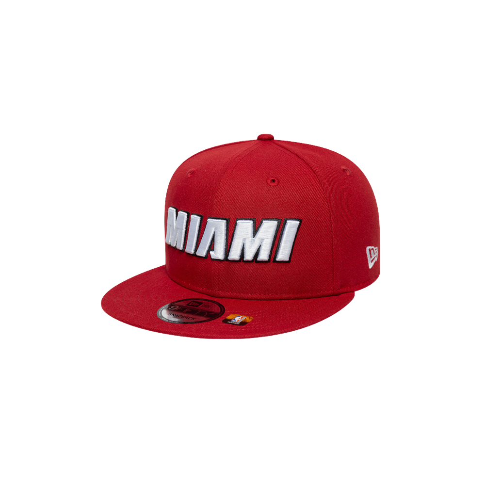 New Era Miami HEAT Statement Snapback Unisex Caps New Era   