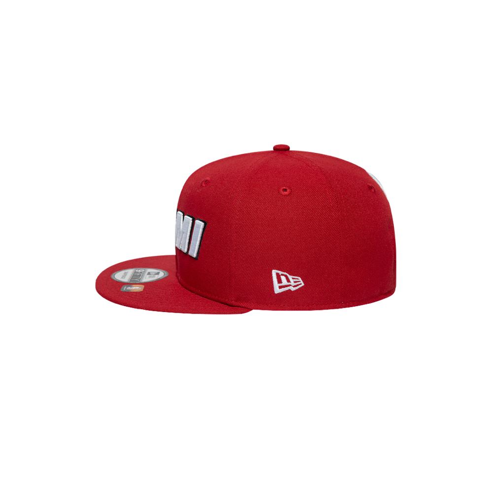 New Era Miami HEAT Statement Snapback Unisex Caps New Era   