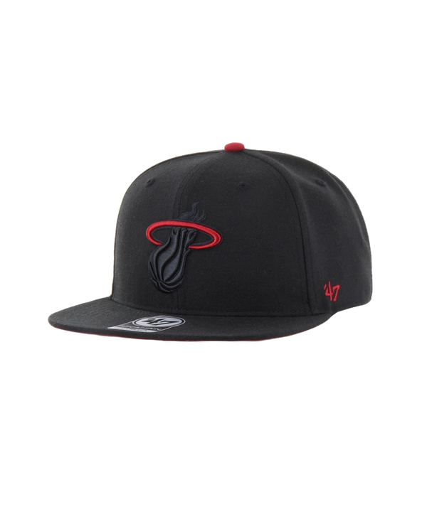 '47 Brand Miami HEAT Element Captain Snapback Unisex Caps '47 Brand   