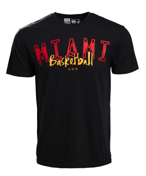 Court Culture Miami Basketball Unisex Tee Men's Tee Court Culture   