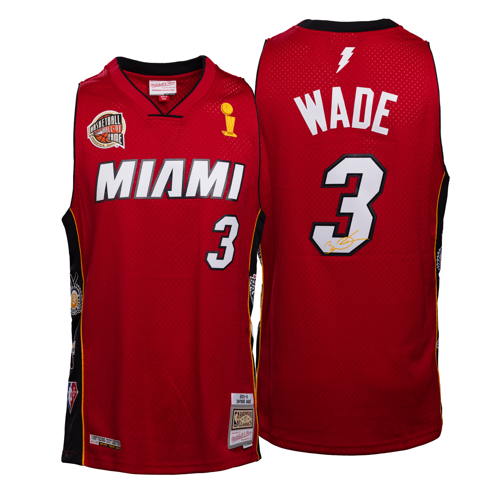 Court Culture x Mitchell and Ness Wade HOF Jersey Men's Jersey Court Culture   